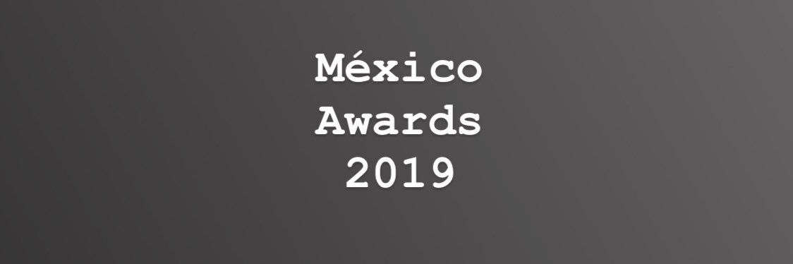 awardsmx's profile banner image