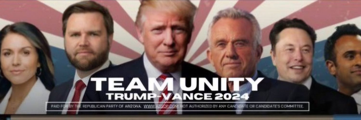 America First banner
