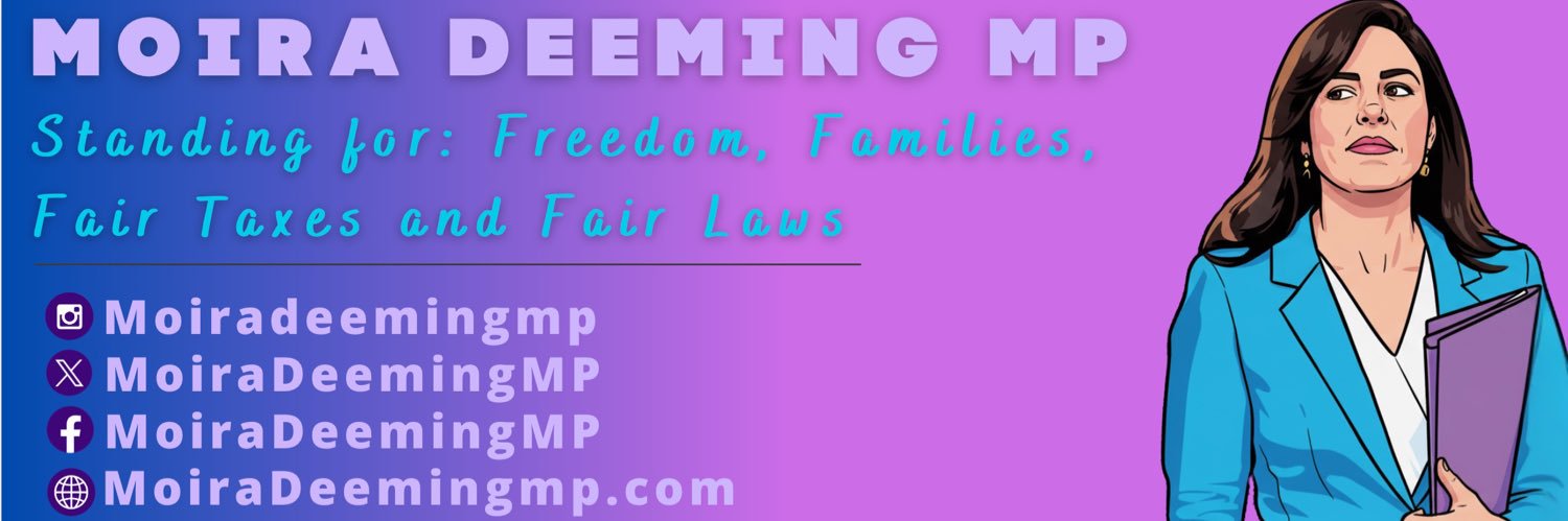 Moira Deeming MP banner