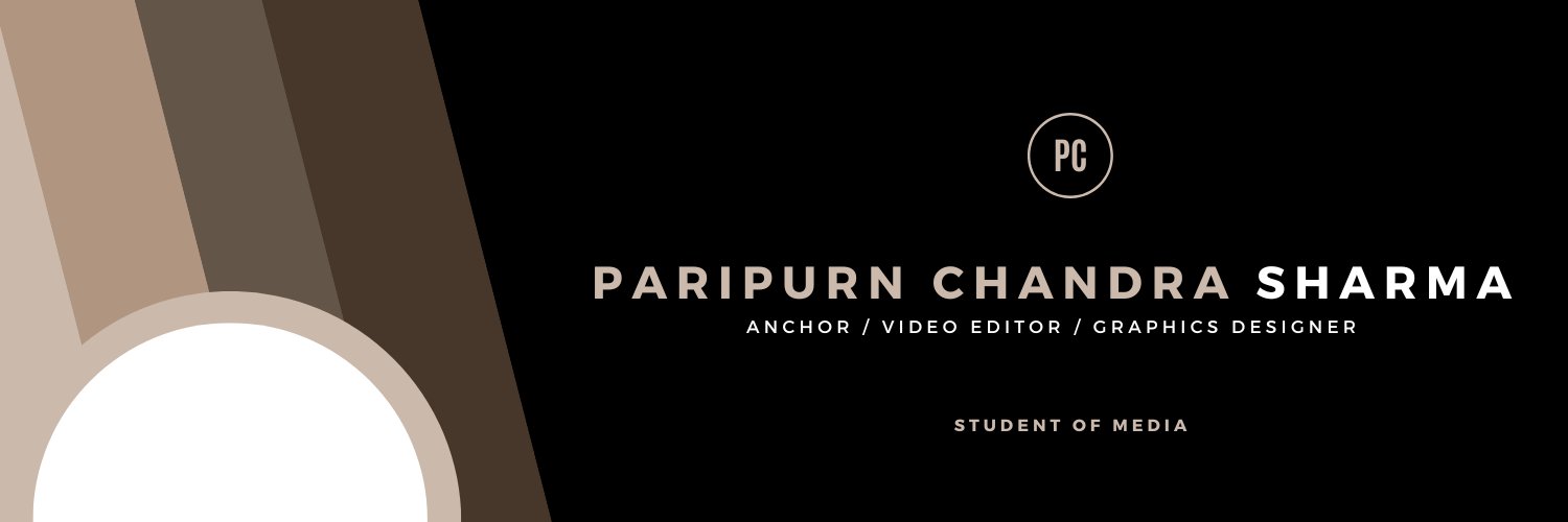 Paripurnchandra's profile banner image