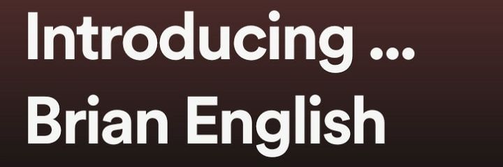 Brian English ( singer-songwriter ) banner
