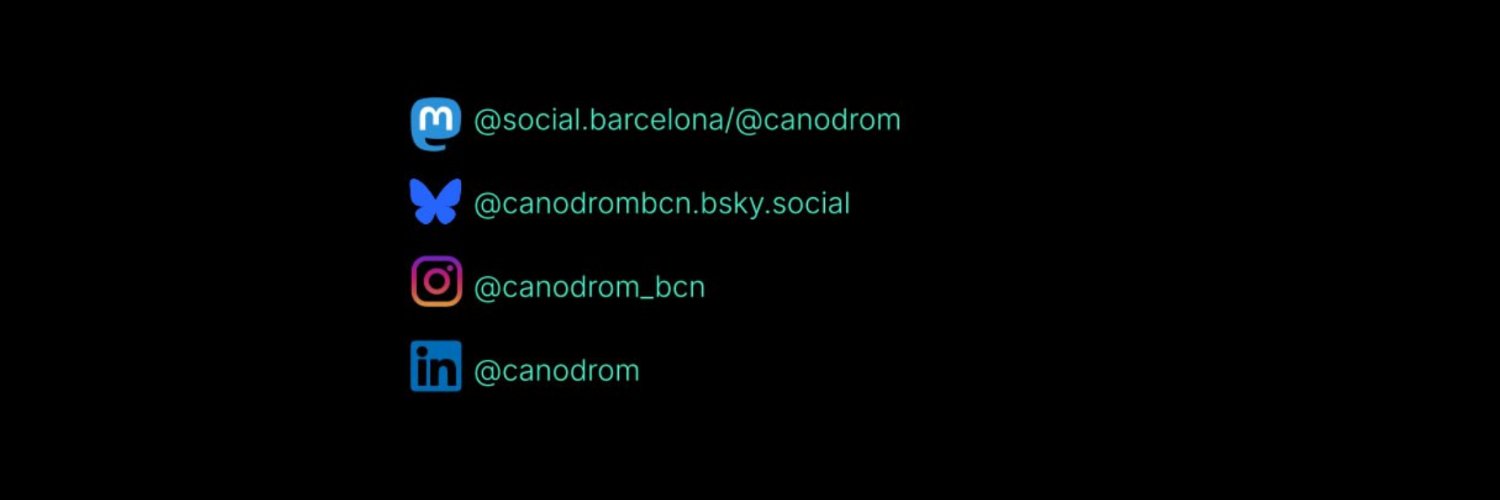 Canòdrom -Ateneu d'Innovació Digital i Democràtica banner