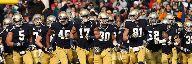 Go Irish banner