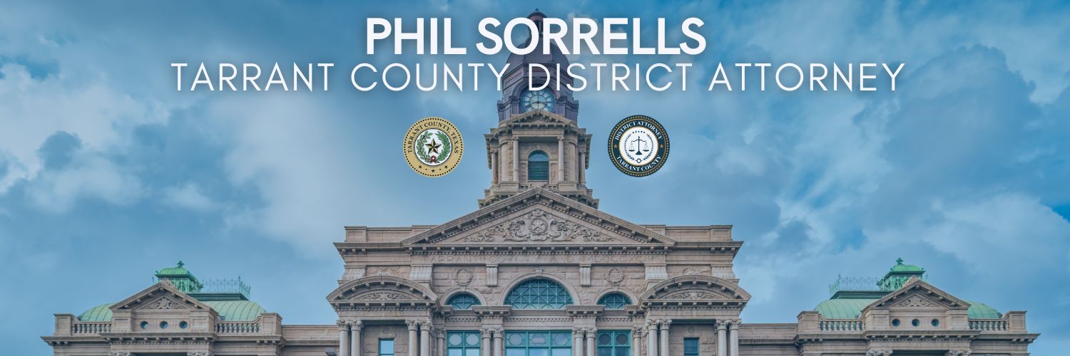 Tarrant County DA banner