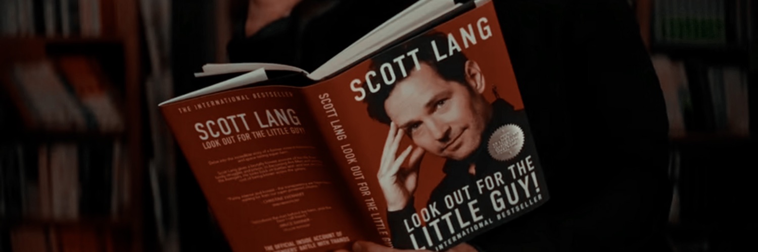 ꘩ SCOTT LANG. banner