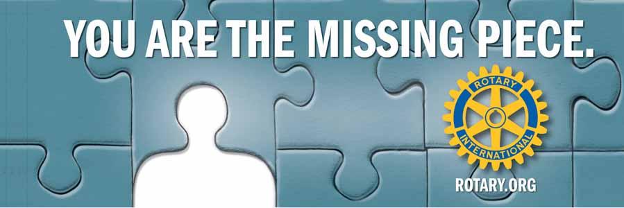 Wellsville Rotary banner