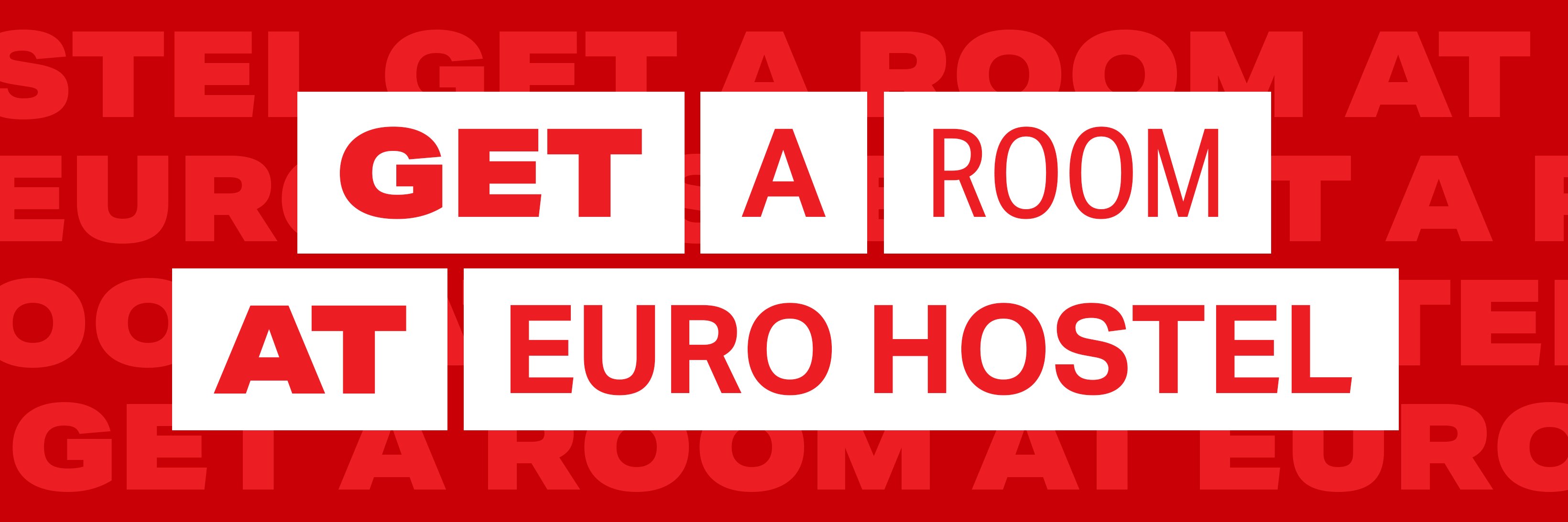 Euro Hostels banner