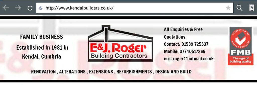 E & J Roger Builders 🏠 banner
