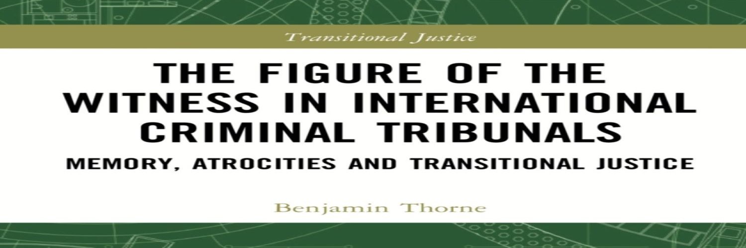 Dr Benjamin Thorne banner