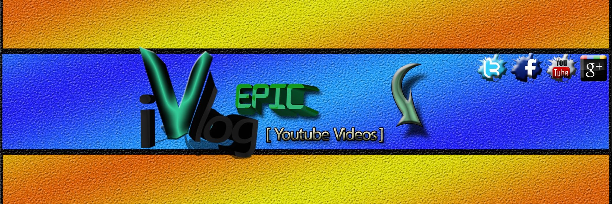 iVlogEPIC's profile banner image
