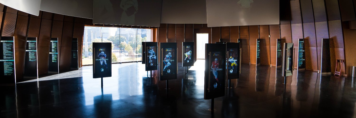 College Football Hall of Fame's banner
