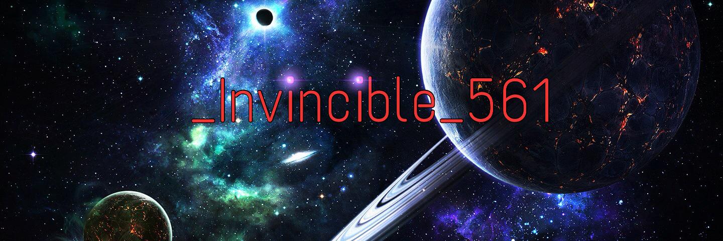 _Invincible_561's profile banner image