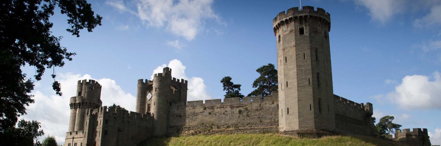 Warwick Castle banner