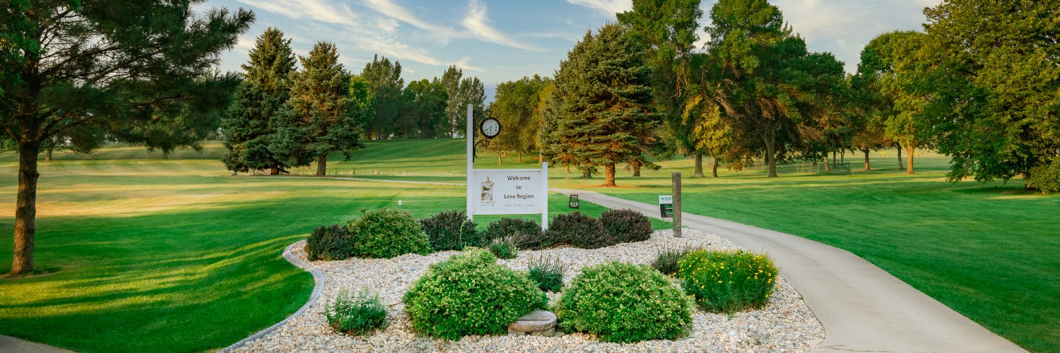 Lake Region Golf banner