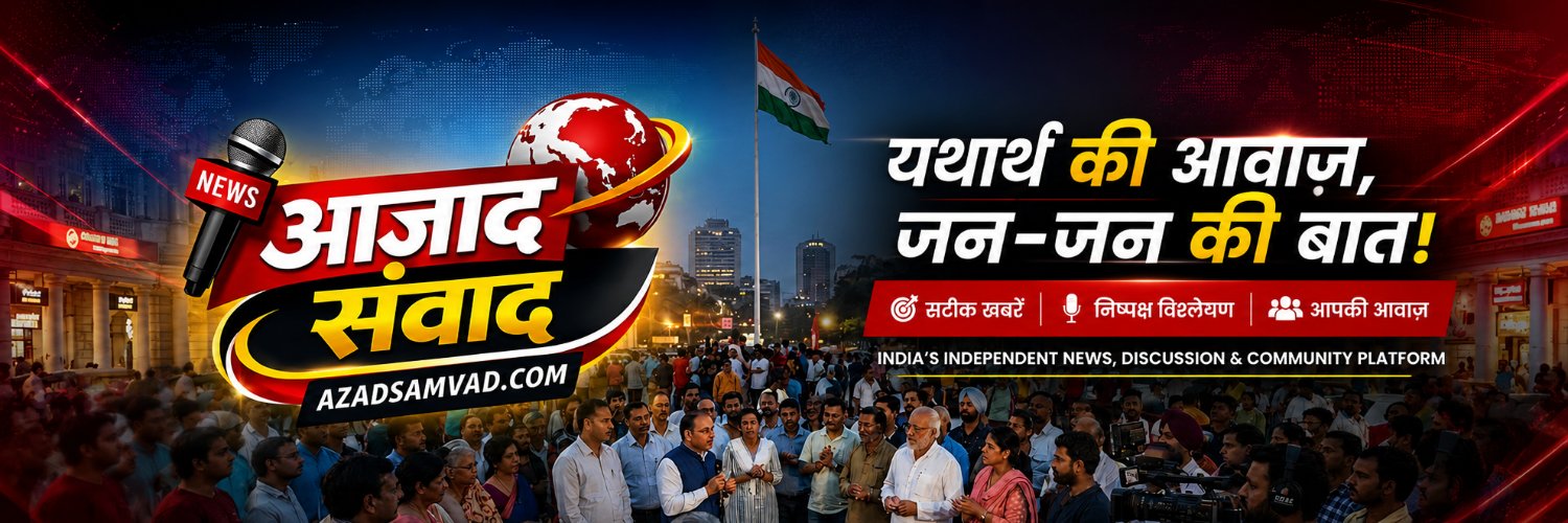azadsamvad's profile banner image
