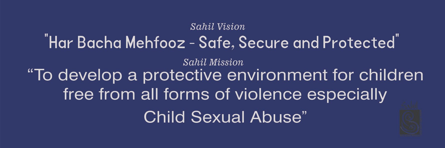Sahil NGO banner