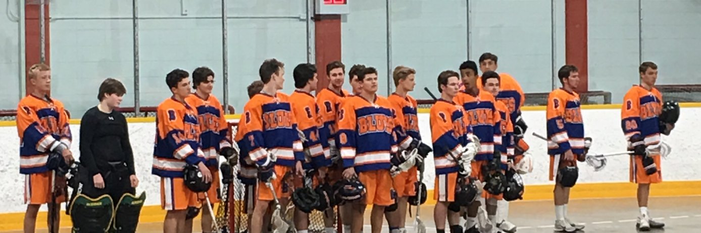 Edmonton Blues Jr A banner