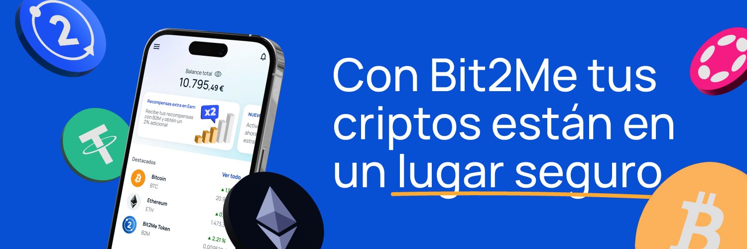 Bit2Me's banner
