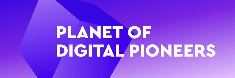 Synetic, een wereld vol digitale pioniers. banner