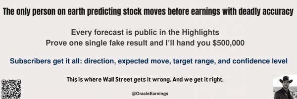 OracleEarnings Profile Banner
