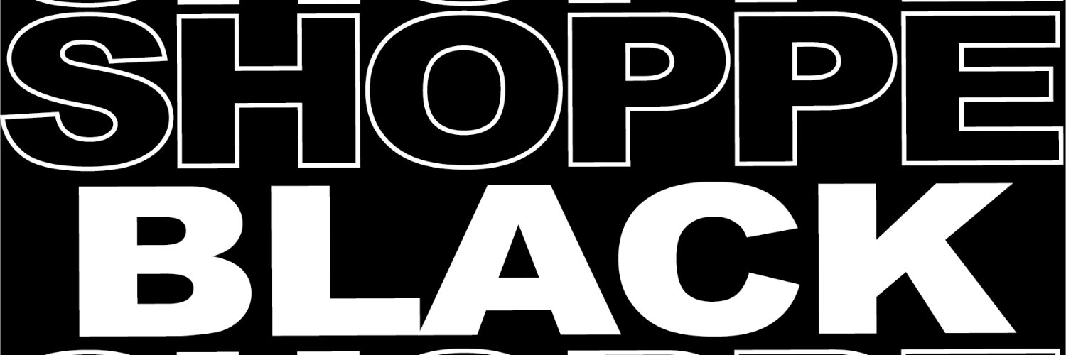 SHOPPE BLACK banner