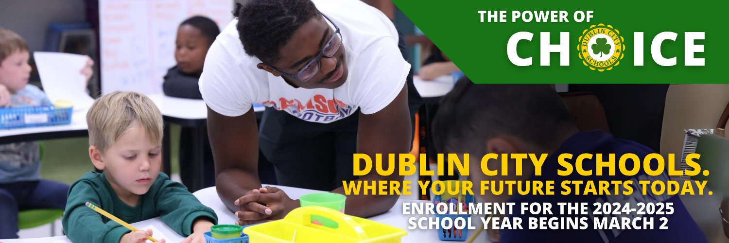 Dublin City Schools banner