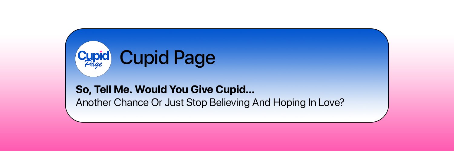 CupidPage's profile banner image