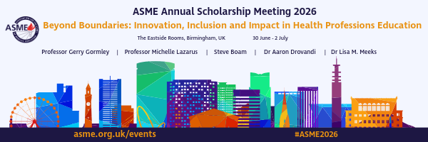 Association for the Study of Medical Education banner