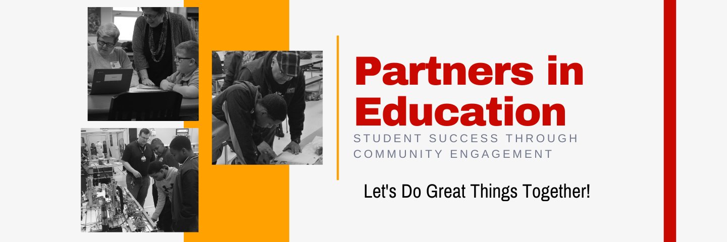 PartnersInEducation banner