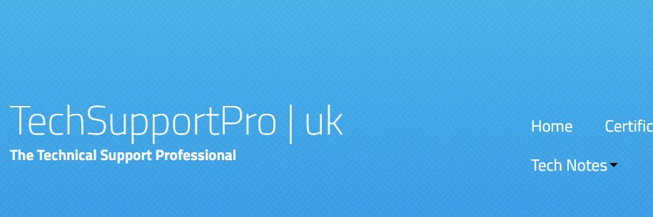 techsupprouk's profile banner image
