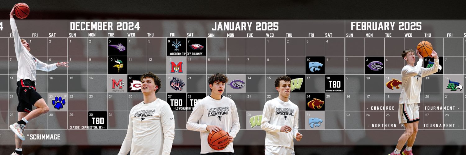 Madison Warhawks Basketball banner