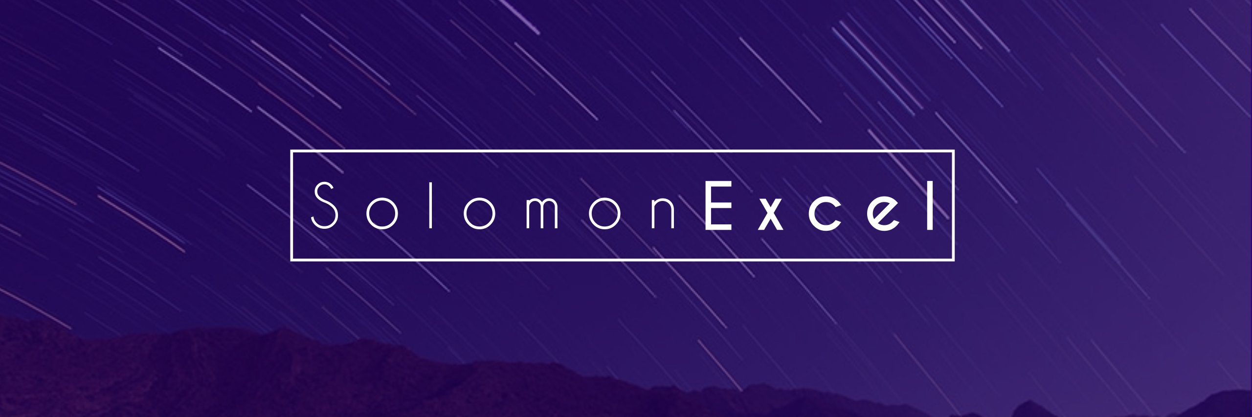 ExcelSolomon's profile banner image