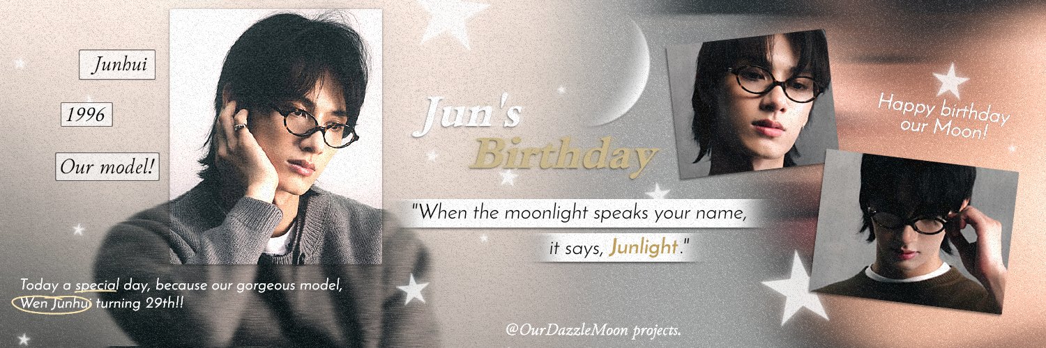 Dazzling Moon 🌙 banner