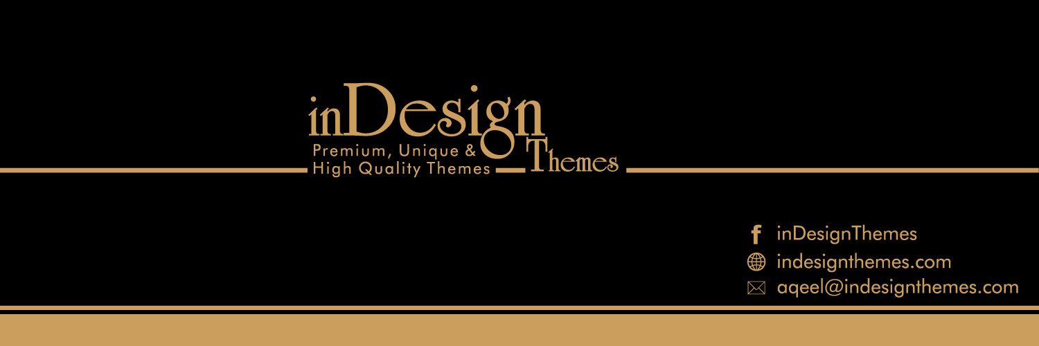 Aqeel(inDesignThemes) banner