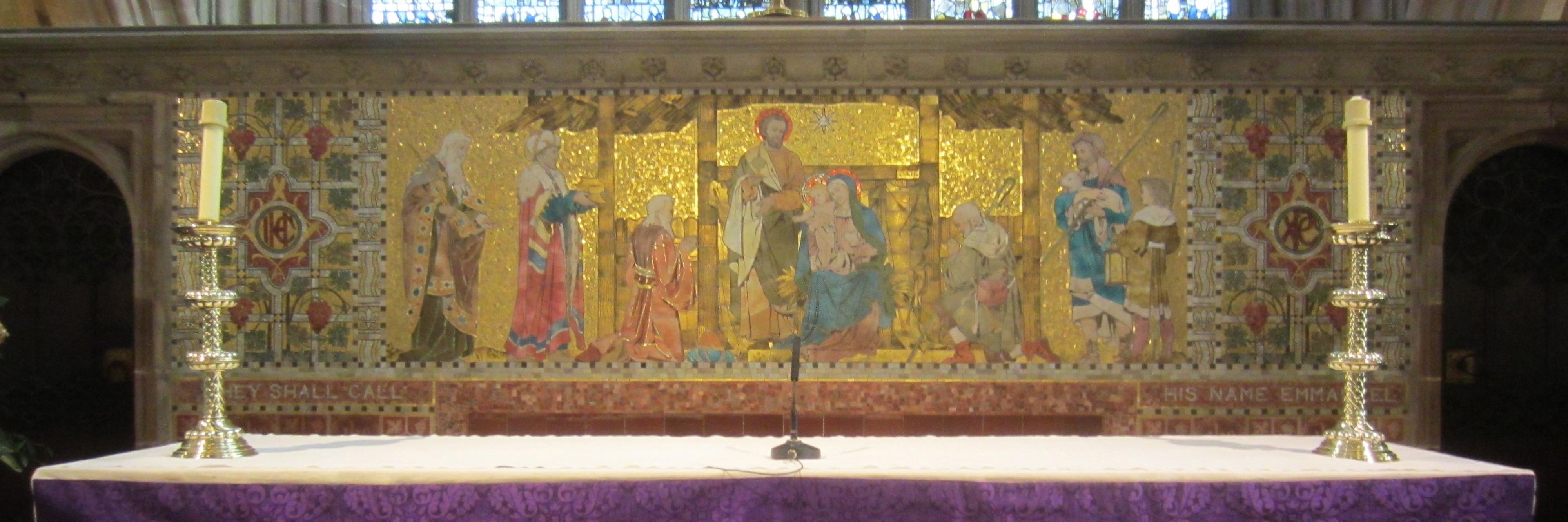 Great Malvern Priory banner