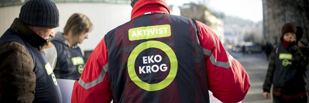 Eko krog banner