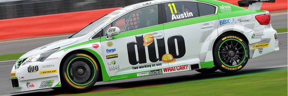 Rob Austin Racing banner