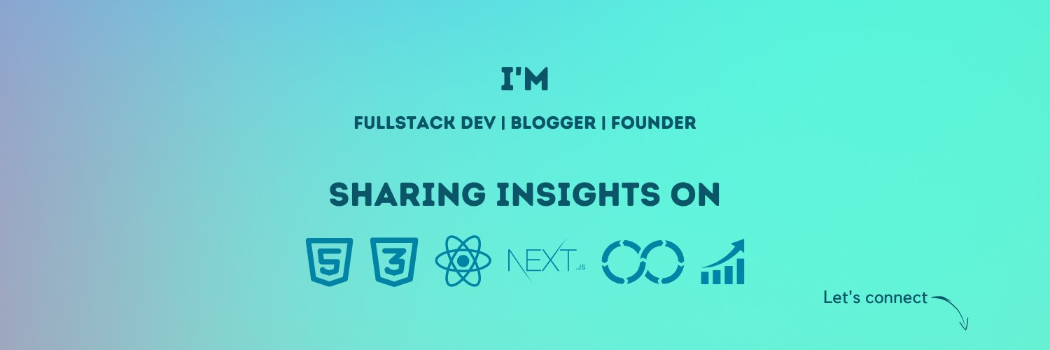 Akash Chavda 🎯 banner