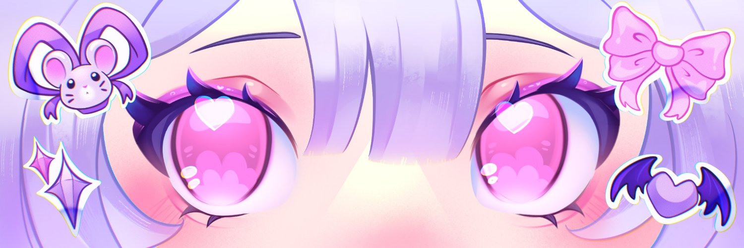 ꒰ veepai | brat vtuber | 🦇🐁💜꒱'s banner