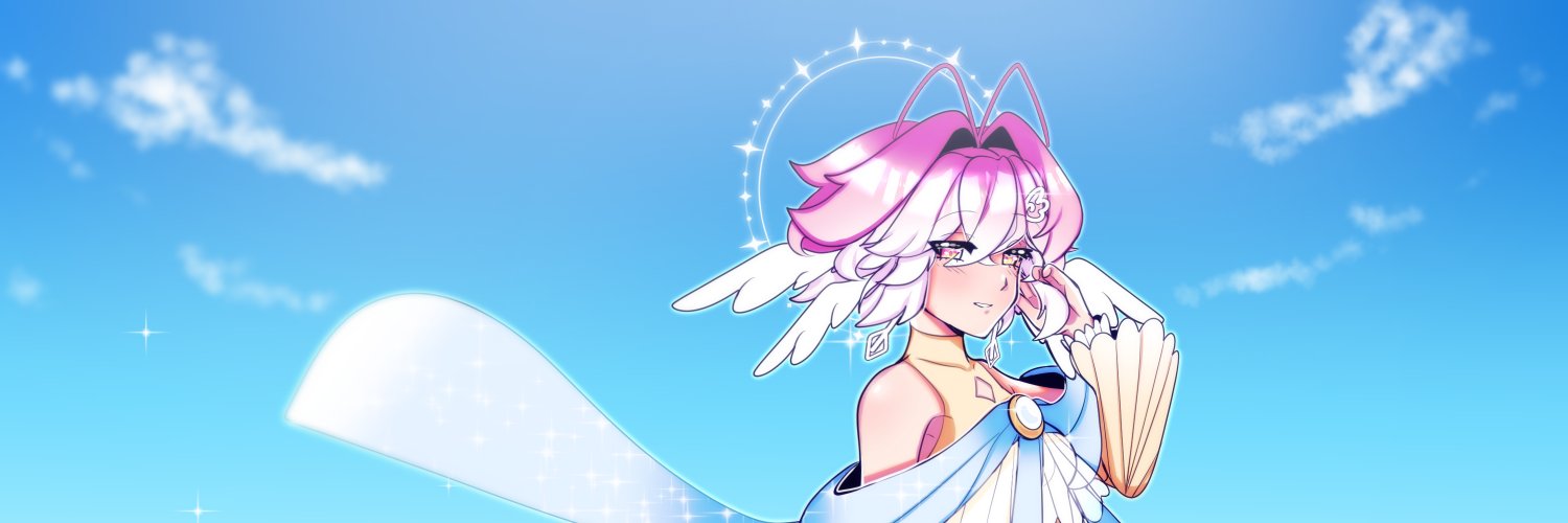 artsy☁️💫electric angel banner