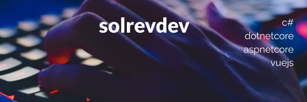 solrevdev Profile Banner