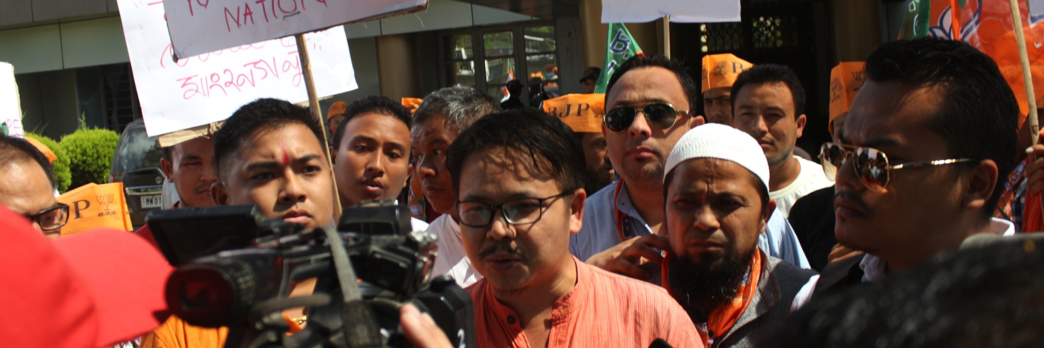 BJYM4Manipur banner