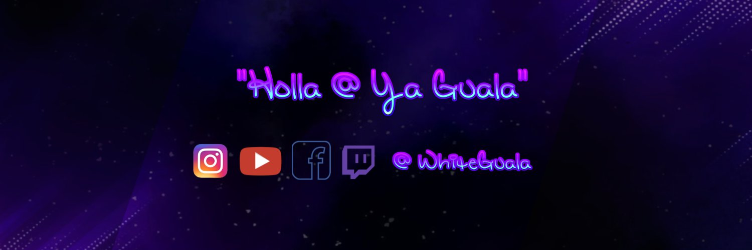 WhiteGuala's profile banner image