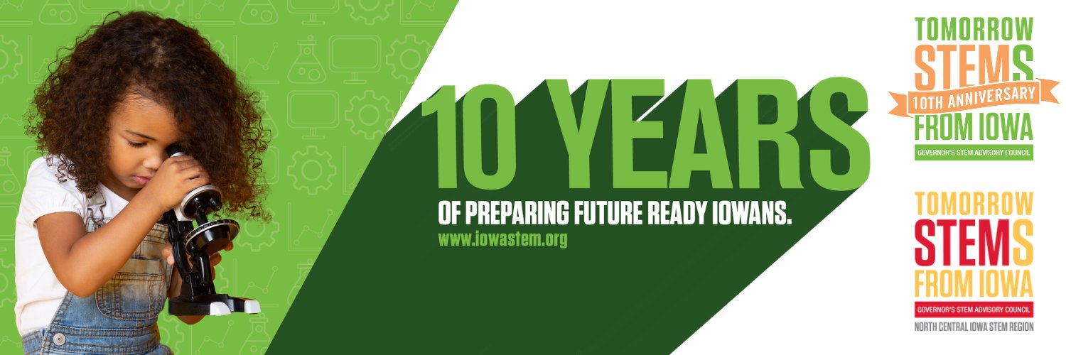 NC Iowa STEM Region banner