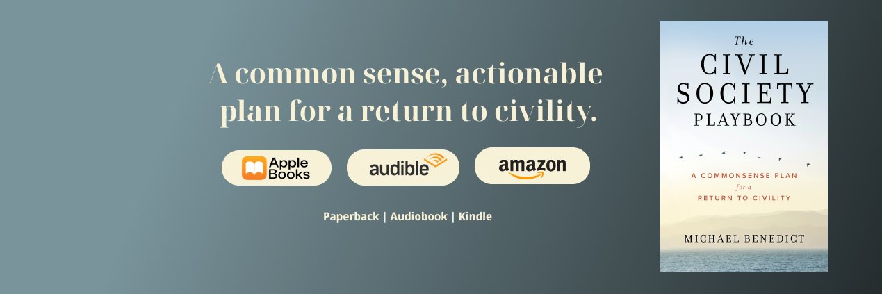 Michael Benedict banner