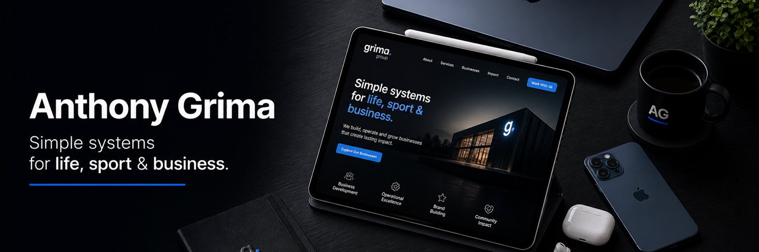 anthonygrima's profile banner image