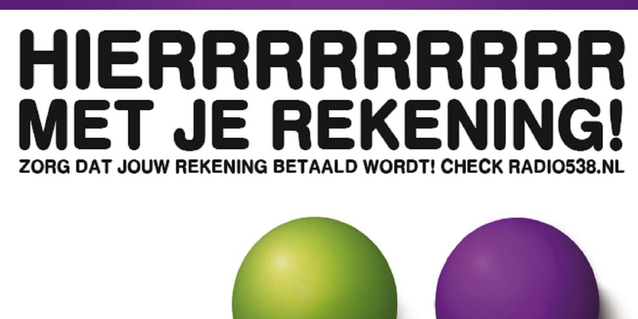Hier met je Rekening banner