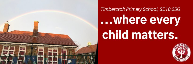 Timbercroft Primary School banner