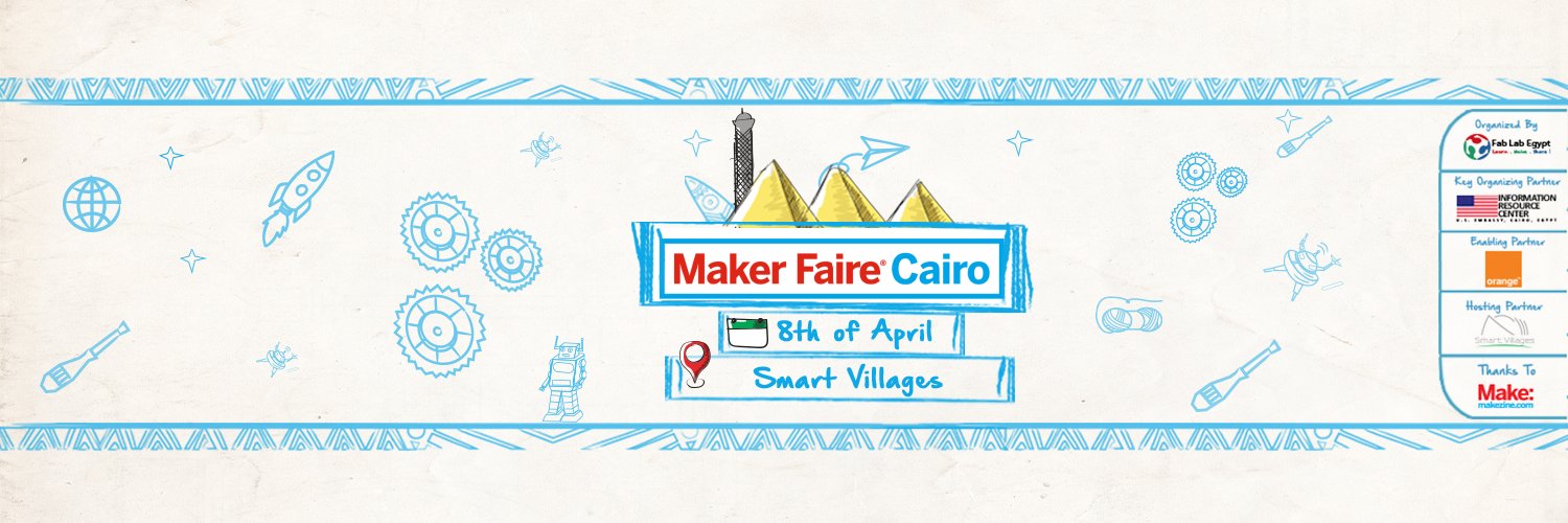 makerfairecairo's profile banner image