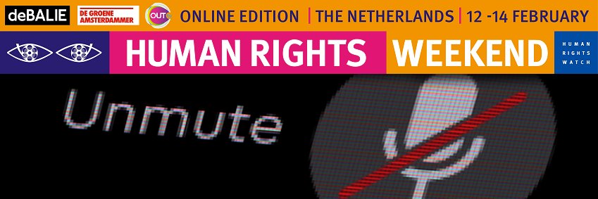 Human Rights Weekend banner